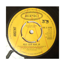 Argent Hold Your Head Up USED VINYL MAXI-SINGLE 33 S RPM 7INCH PROMO