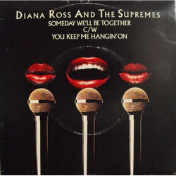 The Supremes Someday We'll Be Together / You Keep Me Hangin' On USED VINYL 7INCH 45 RPM SINGLE