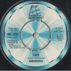 Commodores Easy USED VINYL 7INCH 45 RPM SINGLE