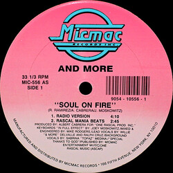 & More Soul On Fire USED VINYL 12INCH 33 S RPM