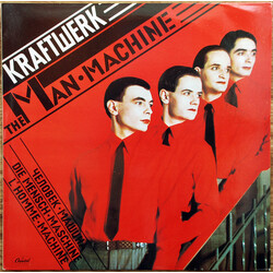 Kraftwerk The Man • Machine Vinyl LP USED