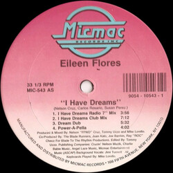 Eileen Flores I Have Dreams VINYL 12" USED