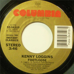 Kenny Loggins Footloose / Swear Your Love USED VINYL 7INCH 45 RPM REISSUE
