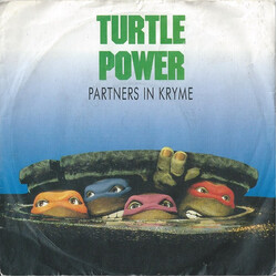 Partners In Kryme Turtle Power USED VINYL 7INCH SINGLE MISPRINT