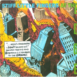 Stiff Little Fingers At The Edge VINYL 7" USED
