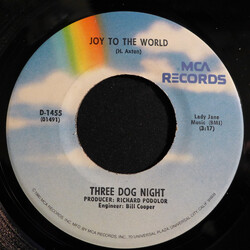 Three Dog Night Joy To The World / I Can Hear You Calling USED VINYL 7INCH 45 RPM REISSUE