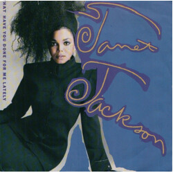 Janet Jackson What Have You Done For Me Lately VINYL 7" USED