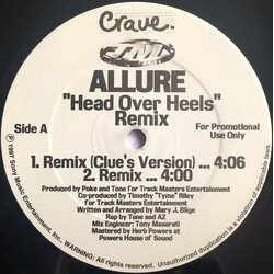 Allure (3) Head Over Heels (Remix) VINYL 12" USED