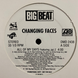 Changing Faces All Of My Days Vinyl 12" USED