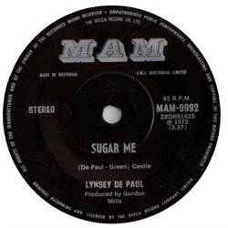 Lynsey De Paul Sugar Me USED VINYL 7INCH 45 RPM