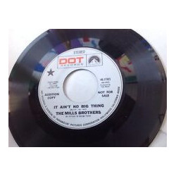 The Mills Brothers It Ain't No Big Thing USED VINYL 7INCH PROMO