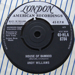 Andy Williams Hawaiian Wedding Song USED VINYL 7INCH 45 RPM SINGLE REPRESS