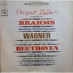 Bruno Walter / Johannes Brahms / Richard Wagner / Ludwig van Beethoven Bruno Walter Conducts Brahms / Wagner / Beethoven Vinyl LP USED