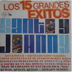 Santo & Johnny Los 15 Grandes Exitos Vinyl LP USED