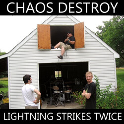 Chaos Destroy Lightning Strikes Twice Vinyl LP USED