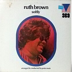 Ruth Brown Softly Vinyl LP USED