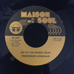 Professor Longhair / The Party Boys (5) Go To The Mardi Gras / We Got A Party USED VINYL 7INCH 45 RPM