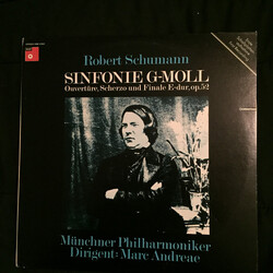 Marc Andreae / Robert Schumann / Münchner Philharmoniker Sinfonie G-moll - Ouvertüre, Scherzo Und Finale E-dur, Op. 52 Vinyl LP USED