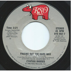 Frank Stallone / Cynthia Rhodes I'm Never Gonna Give You Up USED VINYL 7INCH 45 RPM