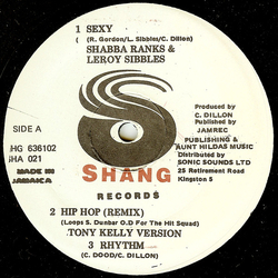 Shabba Ranks / Leroy Sibbles Sexy / Fattie Fattie Vinyl 12" USED