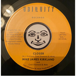 Mike James Kirkland / Cold Diamond & Mink Closer USED VINYL 7INCH 45 RPM