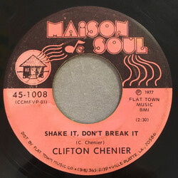 Clifton Chenier Shake It, Don't Break It USED VINYL 7INCH 45 RPM