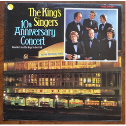 The King's Singers 10th Anniversary Concert Vinyl LP USED