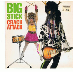 Big Stick Crack Attack USED VINYL 7INCH 45 RPM STEREO