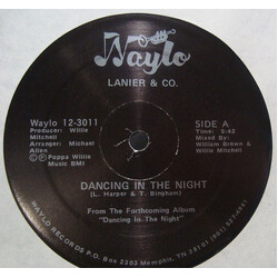 Lanier & Co Dancing In The Night USED VINYL 12INCH