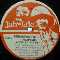 Angela Stewart Breakfast In Bed USED VINYL 12INCH 45 RPM