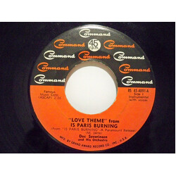 Doc Severinsen And His Orchestra Love Theme (From Is Paris Burning) USED VINYL 7INCH 45 RPM SINGLE