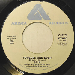 Slik Forever And Ever USED VINYL 7INCH 45 RPM SINGLE