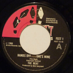 The Beat (2) Hands Off... She's Mine / Twist  And Crawl USED VINYL 7INCH 45 RPM SINGLE