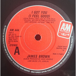 James Brown / Martha Reeves & The Vandellas I Got You (I Feel Good) / Nowhere To Run USED VINYL 7INCH SINGLE