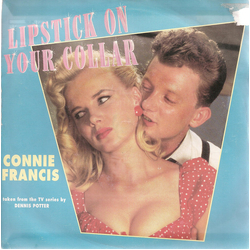 Connie Francis / The Platters Lipstick On Your Collar /The Great Pretender Vinyl 7" USED