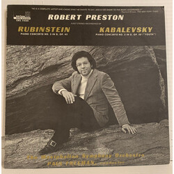 Robert Preston (5) / Anton Rubinstein / Dmitry Kabalevsky Piano Concerto No. 3 In G, Op. 45 / Piano Concerto No. 3 In D, Op. 50 ("Youth") Vinyl LP USE