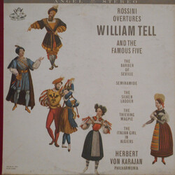 Gioacchino Rossini / Herbert von Karajan / Philharmonia Orchestra Rossini Overtures (William Tell And The Famous Five) Vinyl LP USED