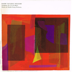Ralph Vaughan Williams Symphony No. 8 In D Minor / Partita For Double String Orchestra Vinyl LP USED