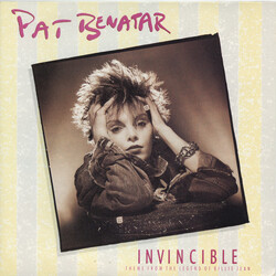Pat Benatar Invincible (Theme From The Legend Of Billie Jean) VINYL 7" USED