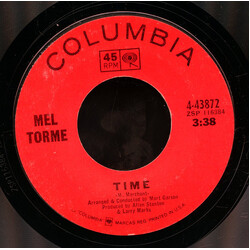 Mel Tormé Time / Paris Smiles USED VINYL 7INCH 45 RPM SINGLE STYRENE