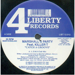 Marshall's Party / Killer T Catch A Groove VINYL 12" USED