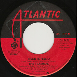 The Trammps Disco Inferno USED VINYL 7INCH 45 RPM