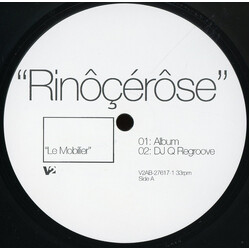 Rinôçérôse Le Mobilier USED VINYL 12INCH 33 S RPM PROMO