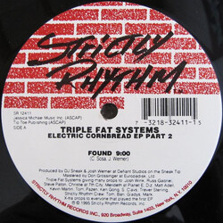 Triple Fat Systems Electric Cornbread EP Part 2 USED VINYL 12INCH EP 33 S RPM