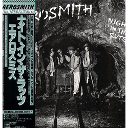 Aerosmith Night In The Ruts Vinyl LP USED
