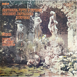 Franz Schubert / Ludwig van Beethoven / Boston Symphony Orchestra / Charles Munch Beethoven: Fifth Symphony / Schubert: Unfinished Symphony Vinyl LP U