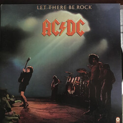 AC/DC Let There Be Rock Vinyl LP USED
