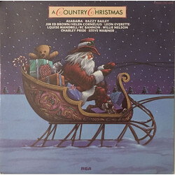 Various A Country Christmas Vinyl LP USED