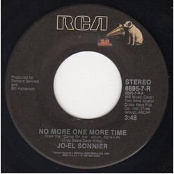 Jo-El Sonnier No More One More Time USED VINYL 7INCH SINGLE