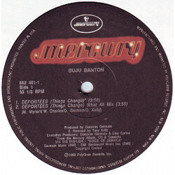 Buju Banton Deportees (Things Change) USED VINYL 12INCH 33 S RPM